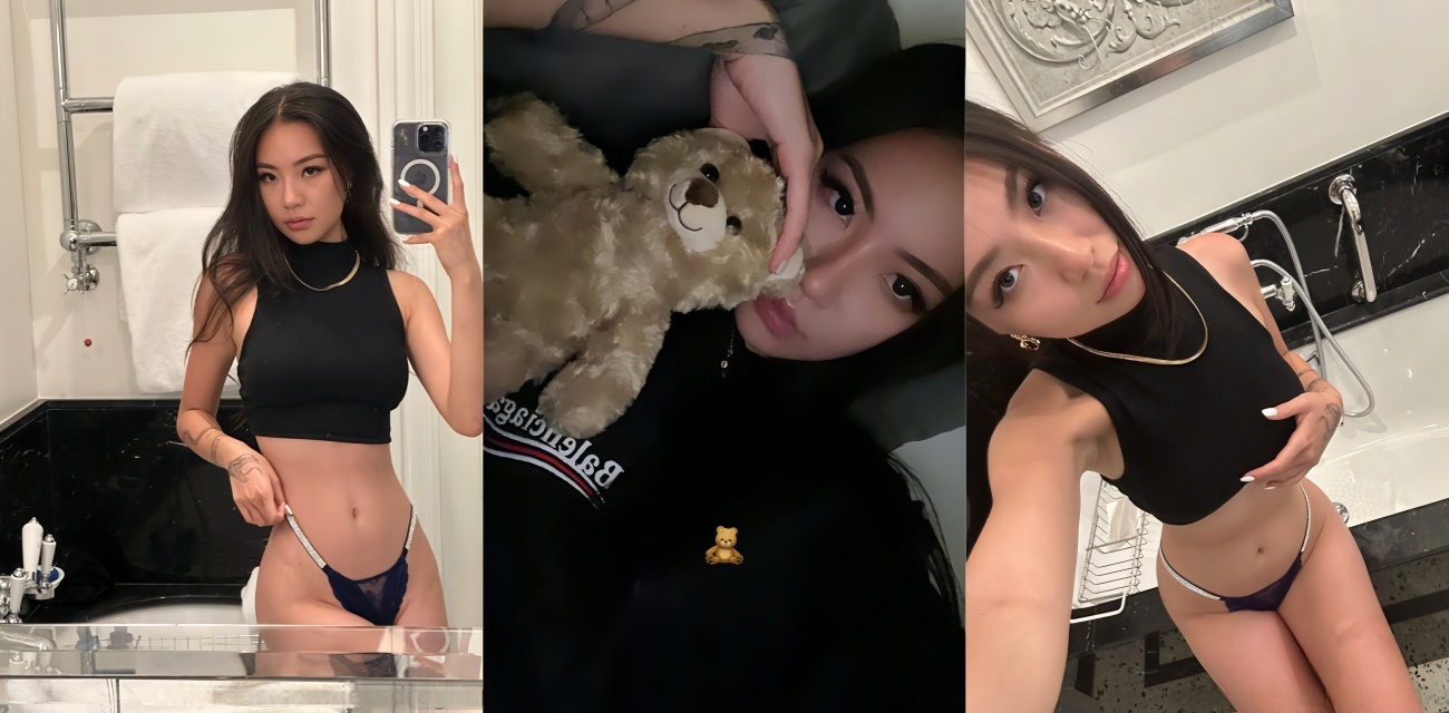 华裔女神【JessDrago】性瘾反差婊爱吃洋屌，深喉口交精液洗脸掰穴抠逼自慰